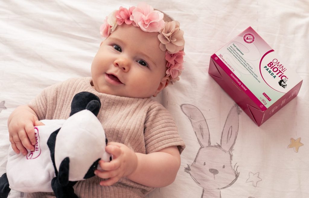 omnibiotic panda probiotics for babies, probiotic for allergies