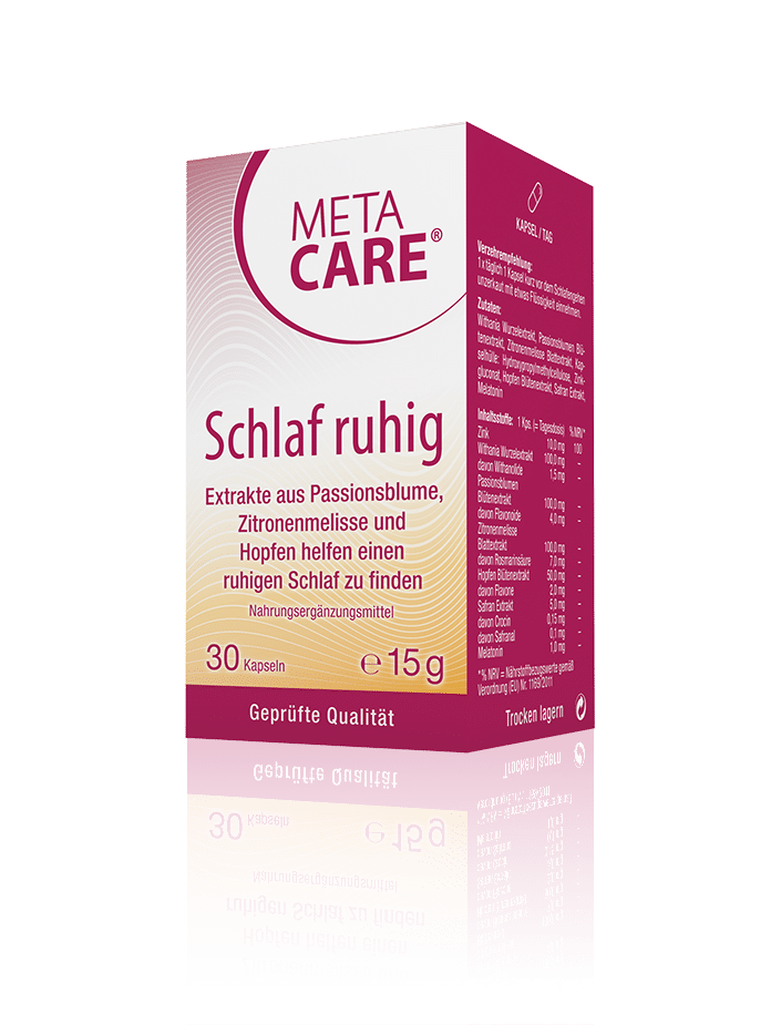 META-CARE® Schlaf ruhig Erholung im Schlaf